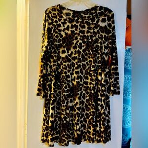 Boutique Leopard dress